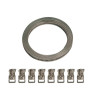 Stahlband-Set mit 8 Klemmen - 300 cm