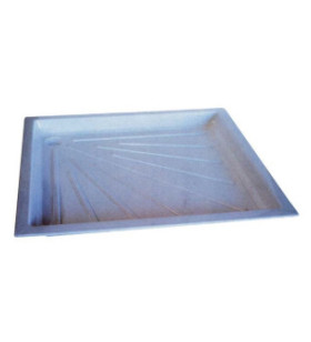 SHOWER TRAY 830X670 WHITE