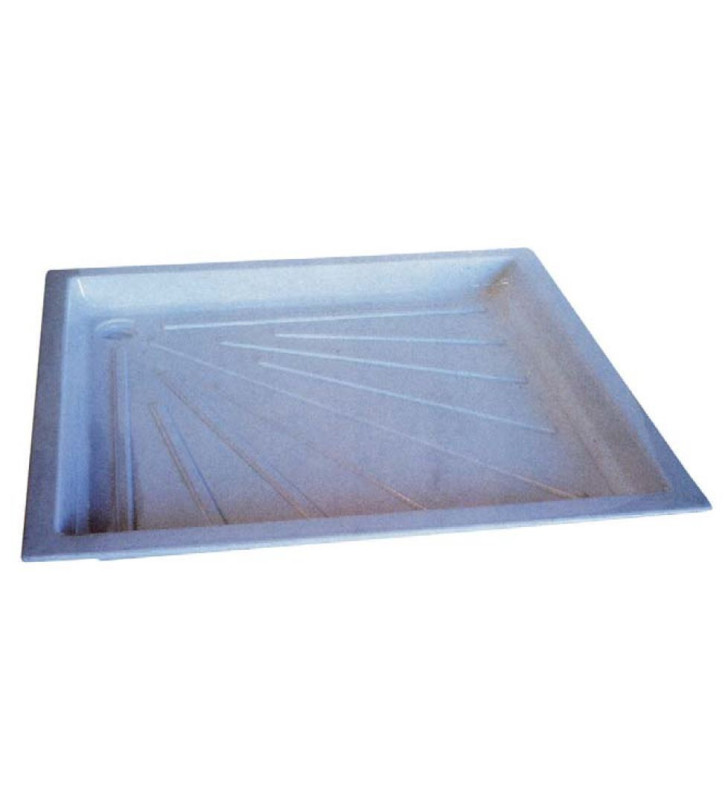 SHOWER TRAY 830X670 WHITE