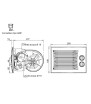 Riscaldatore SIROCO Arizona 600 150W