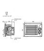 Calefactor Arizona LN - 50db 12W