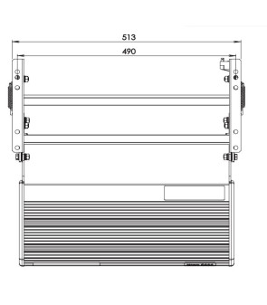 MANUAL STEP 12473 R 700 MM LIPPERT SINGLE TILTING
