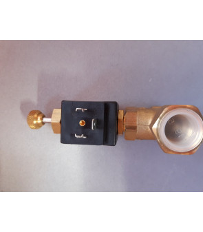 Electroválvula 12Vdc + relé para detectores de gas MCR
