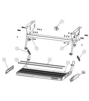 Paar konische Stoßstangen 19x13x18 für PROJECT 2000 Stufe 12473