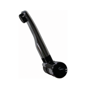 COMET faucet with black/chrome microswitch