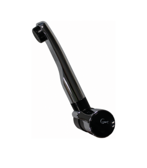 COMET faucet with black/chrome microswitch