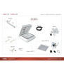 Kit de tapa de ventilación de cristal 28 -98683107