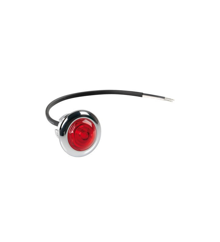 RED DOWNLIGHT 12 / 24V R-19 "CHROME"