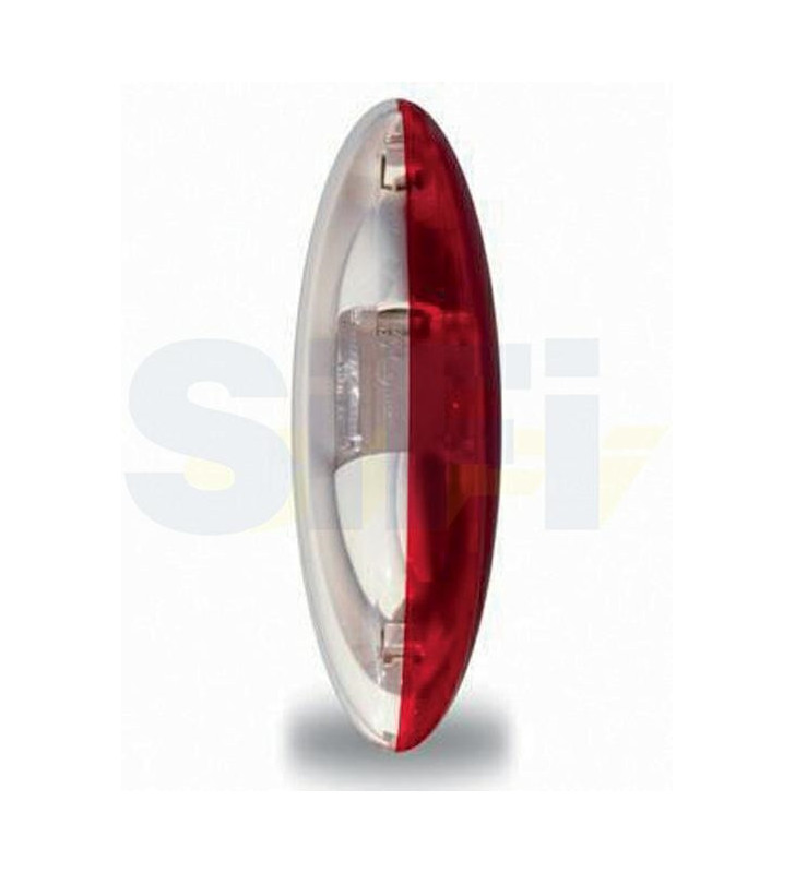 SPL 2010 / 12-24V DOUBLE-SIDED SIDE CLEARANCE LIGHT WITH WHITE BASE