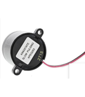 12Vdc 87dB zumbador piezoeléctrico pulso lento