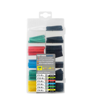 Heat shrink tubing, set of 180 pcs