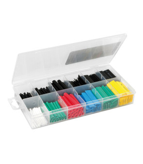 Heat shrink tubing, set of 180 pcs