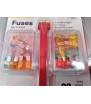 Kit 21 fuses 12V 5-30A LARGE with clamp