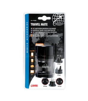 JUEGO DE ADAPTADORES DE VIAJE TRAVEL MATE