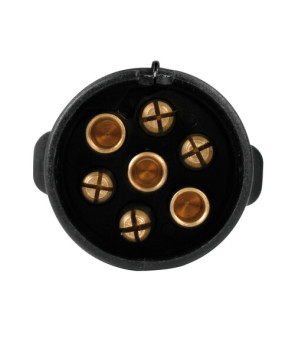 Adaptateur 7 à 13 pôles avec câblage 40 cm - Lampa
