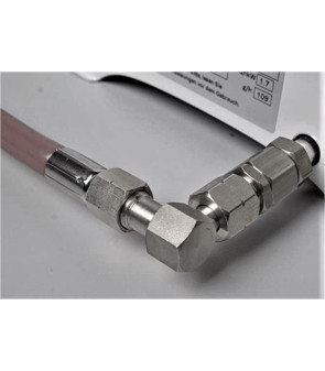 Raccordo ad angolo girevole 1/4"M - 1/4" F fornello a gas