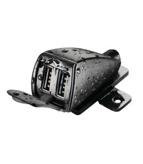 Caricatore usb doppio resistente all’acqua - 5400 mA - 12/24V