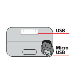 CARICABATTERIE MICRO USB - 1 PORTA USB - 3100 mA - ultra veloce