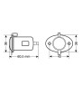 POWER SOCKET EPX-1F "12 / 24V STANDARD RECESSED IGNITOR"