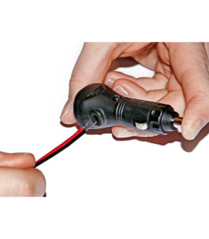 PIN 12 / 24V AVEC CABLE 90 DEGRÉS