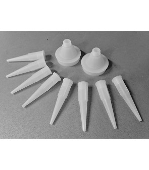 Kit 8 + 2 spare nozzles for sealant cartridges