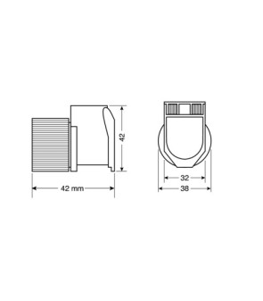 PRISE DE COURANT 12 / 24V POUR USAGE EXTERNE