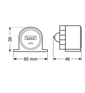 TOMA USB UNIVERSAL 12/24V