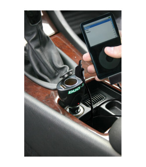 Duo-3, Steckdose mit USB, 12 / 24V