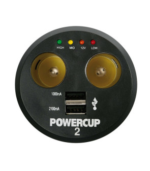 MULTIJOUEUR ET TESTEUR DE BATTERIE POWER CUP 2 "3IN1 12V EXTRA POWER"