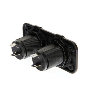 SERIE EXT2 DOPPIA PRESA DI CORRENTE 12/24V IMPERMEABILE"