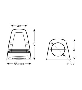 SINGLE HOUSING FOR EXT SERIES SOCKETS