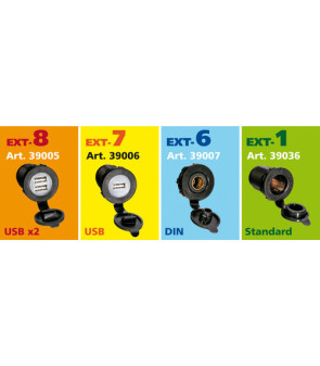SINGLE HOUSING FOR EXT SERIES SOCKETS