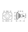 EXT6 SERIES "DIN 12 / 24V SOCKET"