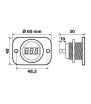 EXT9 SERIE „DIGIT VOLTIMETER 6-30 Vdc“