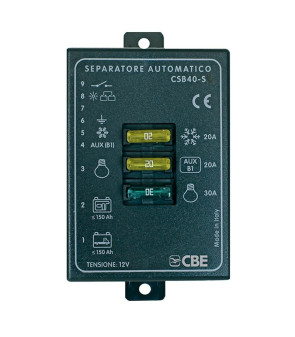 Separatore automatico batterie CSB 40-SP con alimentazione dall'alternatore 402744