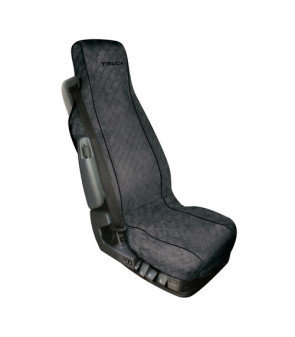 Funda de asiento de microfibra para camiones - Gris