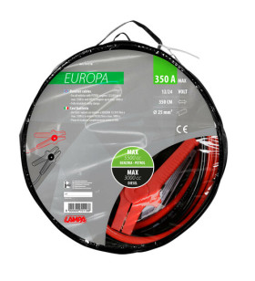 Cavi Batteria Europa - 350 cm - 350 A - 25 mm²