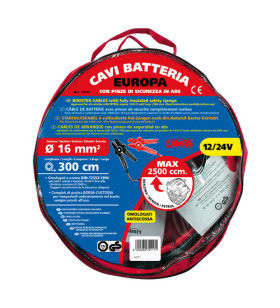 Cavi batteria Export 12/24V - 250 cm - 400 A - 12 mm²