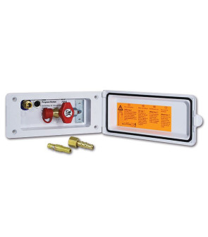REICH External water/gas socket safe connection white