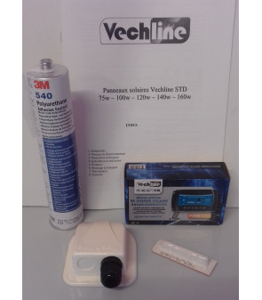 Solar kit 160W regulator 1 VECHLINE battery
