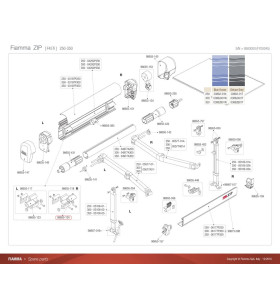 INSERT KIT RH INNER BRACKET F45I - TI / F1 (250-400)