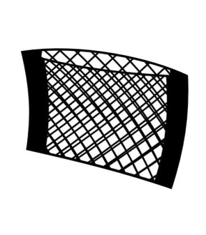 POCHE DE RANGEMENT ELASTIQUE 40X24CM VELCRO NS-6