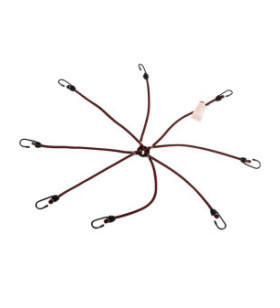 CUERDA ELÁSTICA SPIDER 8 GANCHOS SLIM 8MM