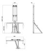 CTA STRUTTURA ANCORAGGIO 3 PUNTI H1265 (CON CINTURE MONTATE)