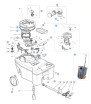 Mécanisme de fixation complet pour C250/C260 THETFORD 50727-06