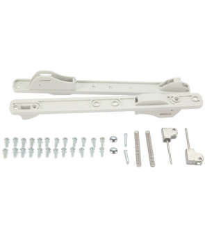 KIT PIASTRE E FISSAGGI CUPOLA MIDI-HEKI VERSIONE MANOVELLA ED  ELETTRICO BG1704