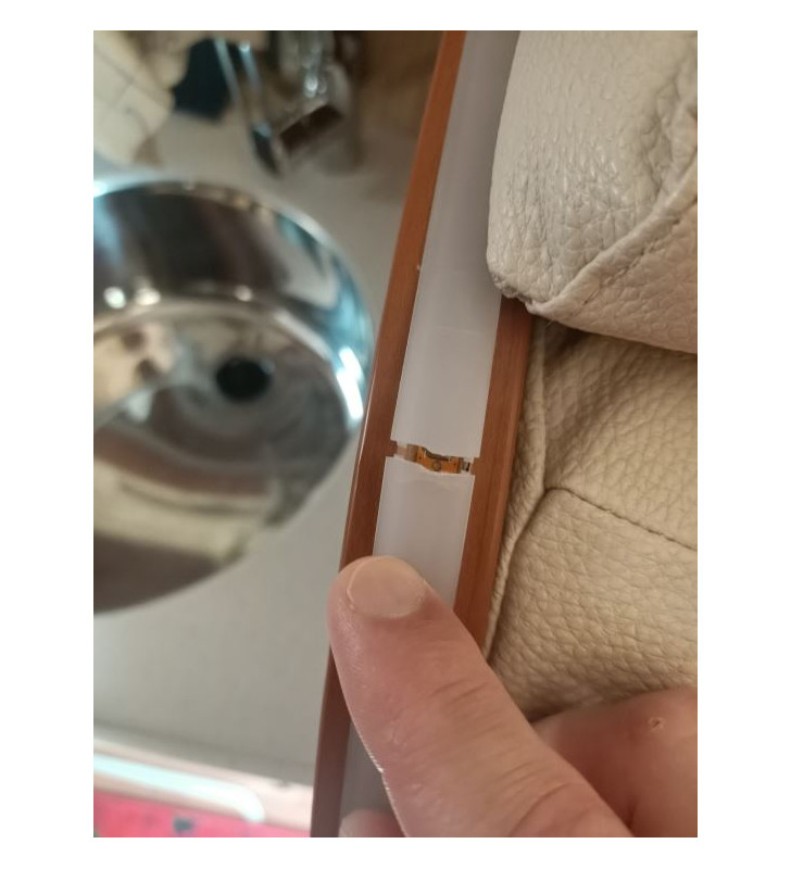 Profil d'écran de 2,175 m avec éclairage LED...