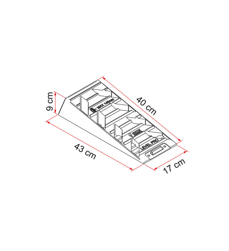 Level Pro 5t x FIAMMA axle - 97901-011