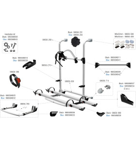 Carry-Bike Pro Black Fiamma bicycle carrier