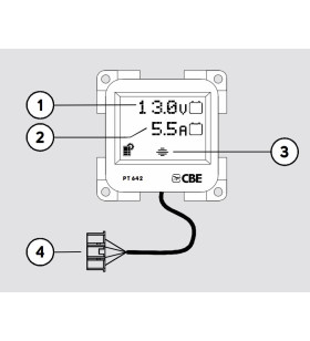 Panel TEST CBE PT642 x reg. PRS300 gray TOUCH